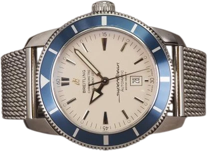 Titel: Superocean Heritage 46 - A1732016 (Nyhed)
Mærke: Breitling
Model: SuperOcean Heritage 46
Ref.: A1732016/G642
Årgang: 2012
Tilbehør: Papirer
Stand: 8.0 (Brugt)
Pris: 25.000 kr.
Diameter: 46mm
Funktioner: Dato
Skivefarve: Sølv
Rem: Metal
Kassemateriale: Stål
Kategori: Dykker
Køn: Herre
Match: 100.0%
Billedet ejes af Chrono (1113664) Et Breitling ur