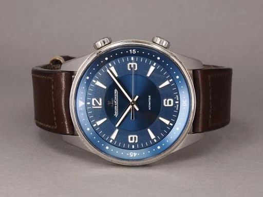 Title: Polaris
Brand: Jaeger-LeCoultre
Model: Polaris
Ref: Q9008480
Category: Sport
Diameter: 41mm
Functions: 
Year: 2018
Price: 49000
Condition: undefined
Dial Color: Blå
Strap: Læder
Case material: Stål
Gender: Herre
Match: 100.0%
Billedet er ejet af Chrono (101077) Et Jaeger-LeCoultre ur