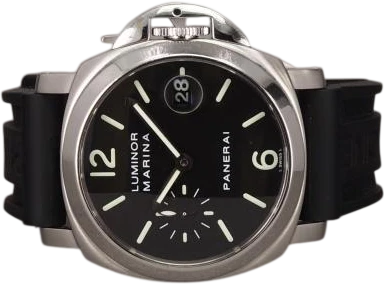 Title: Luminor Marina PAM00048 40mm
Brand: Panerai
Model: Luminor Marina 40mm
Ref: PAM00048
Category: Sport
Diameter: 40mm
Functions: Dato
Year: 2002
Price: 32000
Condition: 8.0
Dial Color: Sort
Strap: Andet
Case material: Stål
Gender: Herre
Match: 100.0%
Billedet er ejet af Chrono (274568) Et Panerai ur