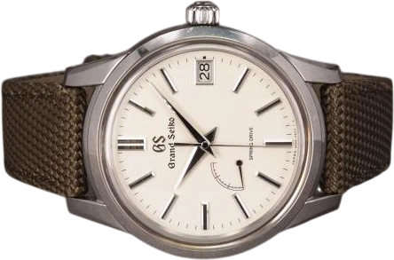 Title: Spring Drive SBGA293
Brand: Grand Seiko
Model: Elegance SBGA293
Ref: SBGA293
Category: Dress
Diameter: 40mm
Functions: Dato
Year:
Price: 30000
Condition: 8.0
Dial Color: Hvid
Strap: Andet
Case material: Titanium
Gender: Herre
Match: 100.0%
Billedet er ejet af Chrono (101202) Et Grand Seiko ur