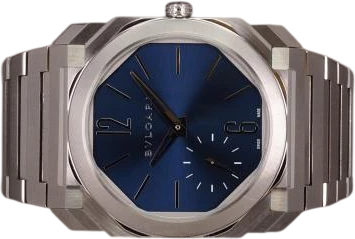 Title: Octo Finissimo 103431
Brand: Bvlgari
Model: Octo Finissimo
Ref: 103431
Category: Sport
Diameter: 40mm
Functions: Dato
Year: 2022
Price: 60000
Condition: 9.0
Dial Color: Blå
Strap: Metal
Case material: Stål
Gender: Herre
Match: 100.0%
Billedet er ejet af Chrono (884398) Et Bvlgari ur