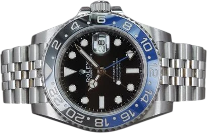 Titel: GMT-Master II 126710BLNR - 2025 RSC (Batgirl)
Mærke: Rolex
Model: GMT-Master II Batgirl
Ref.: 126710BLNR
Årgang: 2019
Tilbehør: Boks og Papirer
Stand: 8.0 (Brugt)
Pris: 118.000 kr.
Diameter: 40mm
Funktioner: Dato, GMT
Skivefarve: Sort
Rem: Metal
Kassemateriale: Stål
Kategori: Pilot
Køn: Herre
Match: 100.0%
Billedet ejes af Chrono (1085566) Et Rolex ur