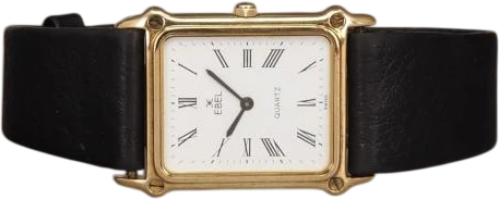 Title: Classique Tank Quartz
Brand: Ebel
Model: Classic Tank 18K
Ref: 881902
Category: Dress
Diameter: 25mm
Functions: Dato
Year:
Price: 12000
Condition: 8.0
Dial Color: Hvid
Strap: Læder
Case material: Guld
Gender: Dame
Match: 100.0%
Billedet er ejet af Chrono (151628) Et Ebel ur