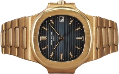 Titel: Nautilus 3800/1 - 18K
Mærke: Patek Philippe
Model: Nautilus 18K
Ref.: 3800/1
Årgang: 1984
Tilbehør: Boks og Papirer
Stand: 8.0 (Brugt)
Pris: 630.000 kr.
Diameter: 38mm
Funktioner: Dato
Skivefarve: Blå
Rem: Metal
Kassemateriale: Guld
Kategori: Dress
Køn: Herre
Match: 100.0%
Billedet ejes af Chrono (1121394) Et Patek Philippe ur