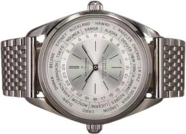 Title: Worldtimer - Mint 8/2025
Brand: Carl F. Bucherer
Model: Carl F. Bucherer Heritage Worldtimer
Ref: 00.10805.08.13.21
Category: Dress
Diameter: 39mm
Functions: Verdensur
Year: 2025
Price: 48000
Condition: 10.0
Dial Color: Sølv
Strap: Metal
Case material: Stål
Gender: Herre
Match: 100.0%
Billedet er ejet af Chrono (325702) Et Carl F. Bucherer ur