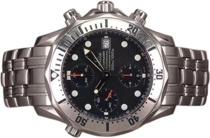 Title: Seamaster 300M Chronograph 2598.80.00
Brand: Omega
Model: Seamaster 300M Chronograph
Ref: 2598.80.00
Category: Dykker
Diameter: 41mm
Functions: Kronograf, Dato
Year:
Price: 24000
Condition: 8.0
Dial Color: Blå
Strap: Metal
Case material: Stål
Gender: Herre
Match: 100.0%
Billedet er ejet af Chrono (761751) Et Omega ur