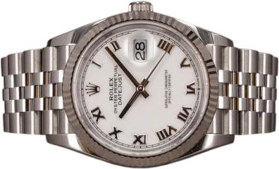 Title: Datejust 126234 - 4/2024 (New)
Brand: Rolex
Model: Datejust
Ref: 126234
Category: Dress
Diameter: 36mm
Functions: Dato, Ugedag
Year: 2024
Price: 78000
Condition: 9.0
Dial Color: Hvid
Strap: Metal
Case material: Stål
Gender: Herre
Match: 100.0%
Billedet er ejet af Chrono (812137) Et Rolex ur