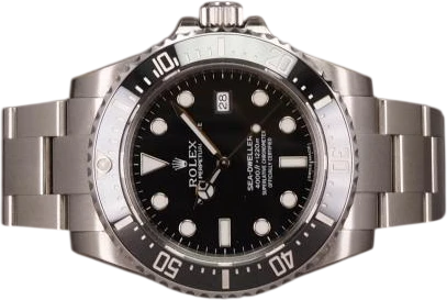 Titel: Sea-Dweller "SD4000" - Mint 2015
Mærke: Rolex
Model: Sea-Dweller SD 4000
Ref.: 116600
Årgang: 2015
Tilbehør: Boks og Papirer
Stand: 10.0 (Nyt)
Pris: 113.000 kr.
Diameter: 40mm
Funktioner: Dato
Skivefarve: Sort
Rem: Metal
Kassemateriale: Stål
Kategori: Dykker
Køn: Herre
Match: 100.0%
Billedet ejes af Chrono (1125023) Et Rolex ur
