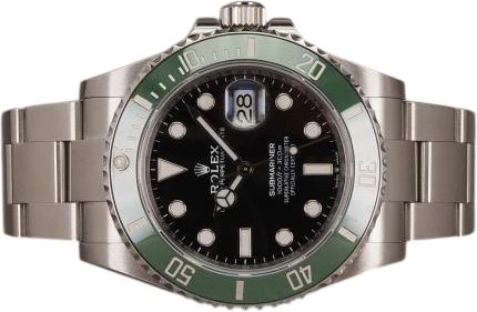 Titel: Submariner 126610LV Starbucks Mk1 (Nyhed)
Mærke: Rolex
Model: Submariner Starbucks Mk1
Ref.: 126610LV
Årgang: 2022
Tilbehør: Boks og Papirer
Stand: 8.0 (Brugt)
Pris: 98.000 kr.
Diameter: 41mm
Funktioner: Dato
Skivefarve: Sort
Rem: Metal
Kassemateriale: Stål
Kategori: Dykker
Køn: Herre
Match: 100.0%
Billedet ejes af Chrono (1209184) Et Rolex ur