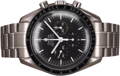 Titel: Speedmaster Moonwatch - DK sæt
Mærke: Omega
Model: Speedmaster Pro - Hesalite
Ref.: 311.30.42.30.01.005
Årgang: 2021
Tilbehør: Boks og Papirer
Stand: 8.0 (Brugt)
Pris: 42.000 kr.
Diameter: 42mm
Funktioner: Kronograf
Skivefarve: Sort
Rem: Metal
Kassemateriale: Stål
Kategori: Racing
Køn: Herre
Match: 100.0%
Billedet ejes af Chrono (953303) Et Omega ur