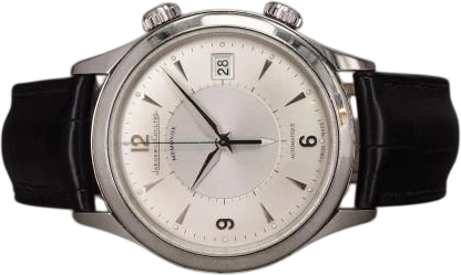 Title: Master Memovox - 174.8.96
Brand: Jaeger-LeCoultre
Model: Master Memovox
Ref: 174.8.9
Category: Dress
Diameter: 40mm
Functions: Dato
Year: 2010
Price: 48000
Condition: 8.0
Dial Color: Sølv
Strap: Læder
Case material: Stål
Gender: Herre
Match: 100.0%
Billedet er ejet af Chrono (292439) Et Jaeger-LeCoultre ur