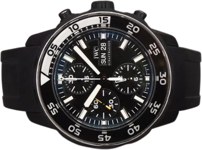 Title: Aquatimer Galapagos Chronograph - 24 service
Brand: IWC
Model: Aquatimer Chronograph Galapagos
Ref: IW376705
Category: Dykker
Diameter: 44mm
Functions: Kronograf, Dato, Ugedag
Year: 2010
Price: 30000
Condition: 8.0
Dial Color: Sort
Strap: Andet
Case material: Stål
Gender: Herre
Match: 100.0%
Billedet er ejet af Chrono (478981) Et IWC ur