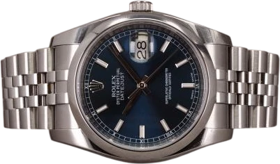 Titel: Datejust 36 116200 - DK set (Nyhed)
Mærke: Rolex
Model: Datejust
Ref.: 116200
Årgang: 2019
Tilbehør: Boks og Papirer
Stand: 8.0 (Brugt)
Pris: 62.000 kr.
Diameter: 36mm
Funktioner: Dato
Skivefarve: Blå
Rem: Metal
Kassemateriale: Stål
Kategori: Dress
Køn: Herre
Match: 100.0%
Billedet ejes af Chrono (1024995) Et Rolex ur