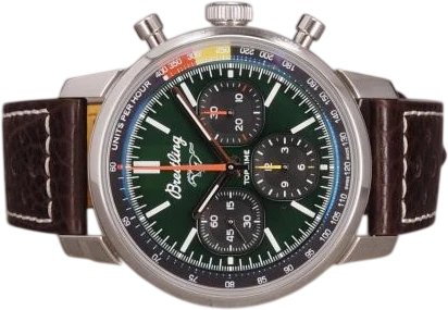 Title: Top Time B01 Chronograph Ford Mustang
Brand: Breitling
Model: Top Time Chronograph Ford Mustang
Ref: AB01762A1L1X1
Category: Racing
Diameter: 41mm
Functions: Kronograf
Year: 2024
Price: 40000
Condition: 10.0
Dial Color: Grøn
Strap: Læder
Case material: Stål
Gender: Herre
Match: 100.0%
Billedet er ejet af Chrono (101116) Et Breitling ur
