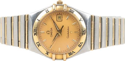 Title: Constellation Ladies (New)
Brand: Omega
Model: Constellation Ladies
Ref: 7961201
Category: Dress
Diameter: 27mm
Functions: Dato
Year:
Price: 12499
Condition: 7.0
Dial Color: Gul
Strap: Metal
Case material: Andet
Gender: Dame
Match: 100.0%
Billedet er ejet af Chrono Collective (917262) Et Omega ur
