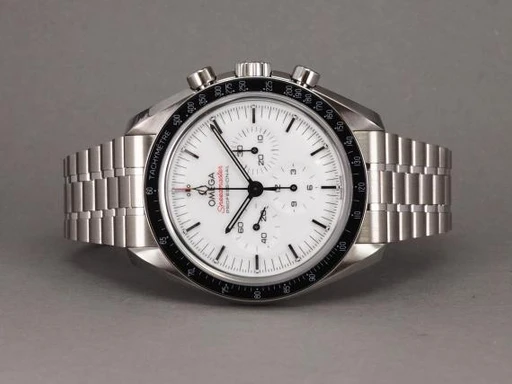 Title: Speedmaster Pro - 310.30.42.50.04.001 (New)
Brand: Omega
Model: Speedmaster Pro Safir
Ref: 310.30.42.50.04.001
Category: Racing
Diameter: 42mm
Functions: Kronograf
Year: 2024
Price: 54000
Condition: undefined
Dial Color: Hvid
Strap: Metal
Case material: Stål
Gender: Herre
Match: 100.0%
Billedet er ejet af Chrono (445458) Et Omega ur