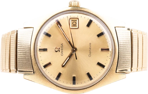 Titel: Genève
Mærke: Omega
Model: Genève
Ref.: 136041
Årgang:
Tilbehør:
Pris: 9.999 kr.
Diameter: 35mm
Funktioner: Dato
Skivefarve: Guld
Rem: Andet
Kassemateriale: Andet
Kategori: Dress
Køn: Unisex
Match: 100.0%
Billedet ejes af Chrono Collective (1003507) Et Omega ur