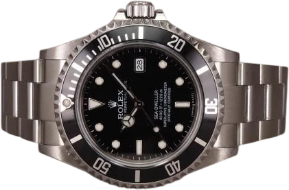 Titel: Sea-Dweller 16600 - on hold
Mærke: Rolex
Model: Sea-Dweller
Ref.: 16600
Årgang: 2006
Tilbehør: Boks og Papirer
Stand: 8.0 (Brugt)
Pris: 64.000 kr.
Diameter: 40mm
Funktioner: Dato
Skivefarve: Sort
Rem: Metal
Kassemateriale: Stål
Kategori: Dykker
Køn: Herre
Match: 100.0%
Billedet ejes af Chrono (990747) Et Rolex ur
