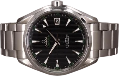 Title: Seamaster Aqua Terra - Golf
Brand: Omega
Model: Seamaster Aqua Terra Co-Axial Golf
Ref: 231.10.42.21.01.001
Category: Sport
Diameter: 41mm
Functions: Dato
Year: 2013
Price: 30000
Condition: 8.0
Dial Color: Sort
Strap: Metal
Case material: Stål
Gender: Herre
Match: 100.0%
Billedet er ejet af Chrono (668134) Et Omega ur
