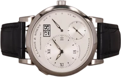 Titel: Lange 1 191.039 - Ubrugt (Nyhed)
Mærke: A. Lange & Söhne
Model: Lange 1
Ref.: 191.039
Kategori: Dress
Diameter: 38mm
Funktioner: Dato
Årgang: 2022
Pris: 280000
Stand: 10.0 (Nyt)
Skivefarve: Hvid
Rem: Læder
Kassemateriale: Guld
Køn: Herre
Match: 100.0%
Billedet ejes af Chrono (947019) Et A. Lange & Söhne ur