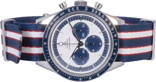 Title: Speedmaster Ck2998 limited
Brand: Omega
Model: Speedmaster Ck2998 limited
Ref: 31133403002001
Category: Racing
Diameter: 40mm
Functions: Kronograf
Year:
Price: 37499
Condition: 7.0
Dial Color: Hvid
Strap: Stof
Case material: Stål
Gender: Herre
Match: 100.0%
Billedet er ejet af Chrono Collective (501345) Et Omega ur