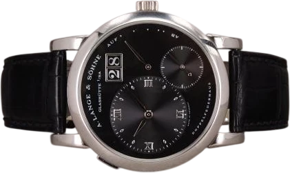 Title: Lange 1 "Darth" 101.035 - MIG skive (New)
Brand: A. Lange & Söhne
Model: Lange 1 "Darth"
Ref: 101.035
Category: Dress
Diameter: 38mm
Functions: Dato
Year:
Price: 320000
Condition: 8.0
Dial Color: Sort
Strap: Læder
Case material: Andet
Gender: Herre
Match: 100.0%
Billedet er ejet af Chrono (898755) Et A. Lange & Söhne ur
