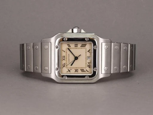 Title: Santos 1564
Brand: Cartier
Model: Santos
Ref: 1564
Category: Dress
Diameter: 30mm
Functions: Dato
Year:
Price: 30000
Condition: 8.0
Dial Color: Hvid
Strap: Metal
Case material: Stål
Gender: Unisex
Match: 100.0%
Billedet er ejet af Chrono (476664) Et Cartier ur