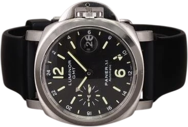 Title: Luminor GMT PAM244 40mm
Brand: Panerai
Model: Luminor GMT
Ref: PAM244
Category: Sport
Diameter: 40mm
Functions: GMT, Dato
Year: 2012
Price: 36000
Condition: 8.0
Dial Color: Sort
Strap: Gummi
Case material: Stål
Gender: Herre
Match: 100.0%
Billedet er ejet af Chrono (284597) Et Panerai ur