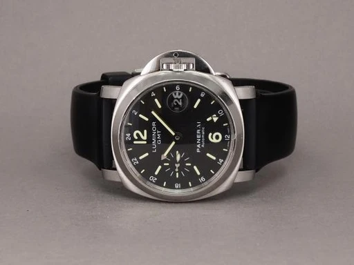 Title: Luminor GMT PAM244 40mm
Brand: Panerai
Model: Luminor GMT
Ref: PAM244
Category: Sport
Diameter: 40mm
Functions: GMT, Dato
Year: 2012
Price: 40000
Condition: undefined
Dial Color: Sort
Strap: Gummi
Case material: Stål
Gender: Herre
Match: 100.0%
Billedet er ejet af Chrono (284597) Et Panerai ur