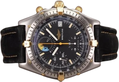 Title: Chronomat G/S Yachting Regatta 81950
Brand: Breitling
Model: Chronomat G/S Yachting Regatta
Ref: 81.950
Category: Racing
Diameter: 40mm
Functions: Kronograf, Dato
Year:
Price: 18000
Condition: 8.0
Dial Color: Sort
Strap: Læder
Case material: Stål
Gender: Herre
Match: 100.0%
Billedet er ejet af Chrono (779630) Et Breitling ur