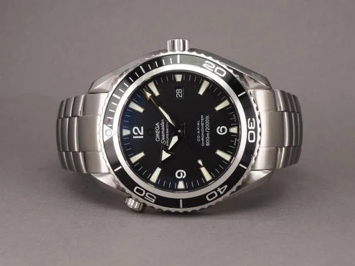 Title: Seamaster Planet Ocean XL - 2200.50.00
Brand: Omega
Model: Seamaster Planet Ocean XL Co-Axial
Ref: 22005000
Category: Dykker
Diameter: 45mm
Functions: Dato
Year: 2007
Price: 24000
Condition: undefined
Dial Color: Sort
Strap: Metal
Case material: Stål
Gender: Herre
Match: 100.0%
Billedet er ejet af Chrono (284595) Et Omega ur