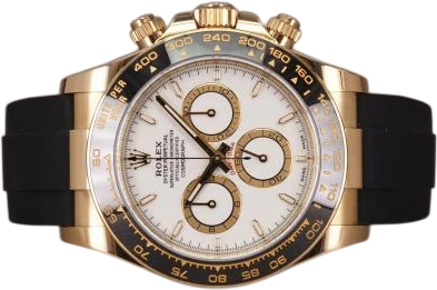 Titel: Daytona 126518LN - 5/2025 (Nyhed)
Mærke: Rolex
Model: Daytona 18K
Ref.: 126518LN
Kategori: Racing
Diameter: 40mm
Funktioner: Kronograf
Årgang: 2025
Pris: 320000
Stand: 8.0 (Brugt)
Skivefarve: Hvid
Rem: Andet
Kassemateriale: Guld
Køn: Herre
Match: 100.0%
Billedet ejes af Chrono (963703) Et Rolex ur