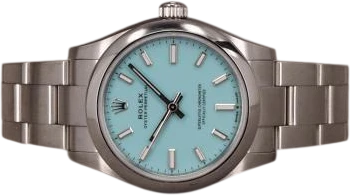 Title: OP 31 - Tiffany - 277200 - 12/2024 (New)
Brand: Rolex
Model: Oyster Perpetual 31
Ref: 277200
Category: Sport
Diameter: 31mm
Functions: Dato
Year: 2024
Price: 60000
Condition: 9.0
Dial Color: Blå
Strap: Metal
Case material: Stål
Gender: Unisex
Match: 100.0%
Billedet er ejet af Chrono (904813) Et Rolex ur