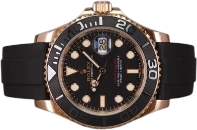 Titel: Yacht-Master 40 116655 (Nyhed)
Mærke: Rolex
Model: Yacht-Master 40 Everose
Ref.: 116655
Kategori: Sport
Diameter: 40mm
Funktioner: Dato
Årgang: 2017
Pris: 184000
Stand: 8.0 (Brugt)
Skivefarve: Sort
Rem: Andet
Kassemateriale: Guld
Køn: Herre
Match: 100.0%
Billedet ejes af Chrono (951185) Et Rolex ur