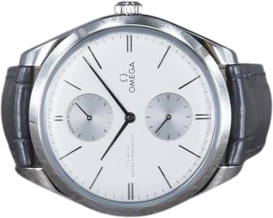 Title: De Ville Tresor Co-Axial - 07/2023
Brand: Omega
Model: De Ville Trésor Co-Axial Master Chronometer Power reserve
Ref: 435.13.40.22.06.001
Category: Dress
Diameter: 40mm
Functions: Dato
Year: 2023
Price: 47000
Condition: 10.0
Dial Color: Sølv
Strap: Læder
Case material: Stål
Gender: Herre
Match: 100.0%
Billedet er ejet af Chrono (101330) Et Omega ur