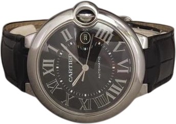 Title: Ballon Bleu WSBB0003 - 2023 service
Brand: Cartier
Model: Ballon Bleu de Cartier
Ref: WSBB0003
Category: Dress
Diameter: 42mm
Functions: Dato
Year: 2017
Price: 34000
Condition: 8.0
Dial Color: Sort
Strap: Læder
Case material: Stål
Gender: Herre
Match: 100.0%
Billedet er ejet af Chrono (139092) Et Cartier ur