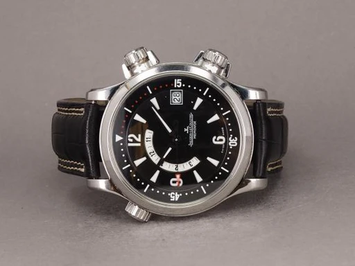 Title: Master Compressor - Reserveret
Brand: Jaeger-LeCoultre
Model: Master Compressor Chrono
Ref: 146.8.97
Category: Sport
Diameter: 42mm
Functions: Dato, Tourbillon
Year: 2007
Price: 38000
Condition: undefined
Dial Color: Sort
Strap: Læder
Case material: Stål
Gender: Herre
Match: 100.0%
Billedet er ejet af Chrono (100971) Et Jaeger-LeCoultre ur