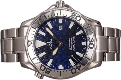Titel: Seamaster 300M Electric Blue 2265.80.00 (Nyhed)
Mærke: Omega
Model: Seamaster 300M Quartz
Ref.: 2265.80.00
Kategori: Dykker
Diameter: 41mm
Funktioner: Dato
Årgang:
Pris: 20000
Stand: 8.0 (Brugt)
Skivefarve: Blå
Rem: Metal
Kassemateriale: Stål
Køn: Herre
Match: 100.0%
Billedet ejes af Chrono (963705) Et Omega ur
