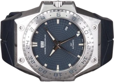 Title: 3 Timer 3TM.CL.MDNT
Brand: Linde Werdelin
Model: 3 Timer Midnight
Ref: 3TM.CL.MDNT
Category: Sport
Diameter: 44mm
Functions: Dato, GMT
Year: 2019
Price: 38000
Condition: 8.0
Dial Color: Blå
Strap: Gummi
Case material: Stål
Gender: Herre
Match: 100.0%
Billedet er ejet af Chrono (101354) Et Linde Werdelin ur