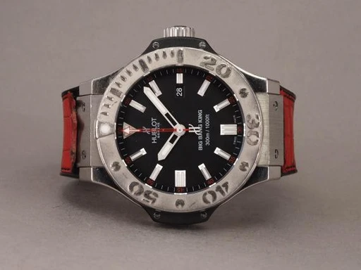 Title: Big Bag King 322.LM.100.RX Palladium (New)
Brand: Hublot
Model: Big Bang King
Ref: 322.LM.100.RX
Category: Dykker
Diameter: 48mm
Functions: Kronograf, Dato
Year: 2012
Price: 100000
Condition: undefined
Dial Color: Sort
Strap: Andet
Case material: Andet
Gender: Herre
Match: 100.0%
Billedet er ejet af Chrono (404119) Et Hublot ur