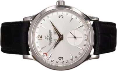 Title: Master Control Calendar
Brand: Jaeger-LeCoultre
Model: Master Control Calendar
Ref: 140.8.87
Category: Dress
Diameter: 37mm
Functions: Dato, Ugedag, Månefase
Year:
Price: 32000
Condition: 8.0
Dial Color: Sølv
Strap: Læder
Case material: Stål
Gender: Herre
Match: 100.0%
Billedet er ejet af Chrono (546194) Et Jaeger-LeCoultre ur