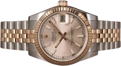 Titel: Datejust G/S 31 178271 - 6/2017 (Nyhed)
Mærke: Rolex
Model: Datejust 31 G/S
Ref.: 178271
Årgang: 2017
Tilbehør: Boks og Papirer
Stand: 8.0 (Brugt)
Pris: 90.000 kr.
Diameter: 31mm
Funktioner: Dato
Skivefarve: Guld
Rem: Metal
Kassemateriale: Stål
Kategori: Dress
Køn: Unisex
Match: 100.0%
Billedet ejes af Chrono (1159387) Et Rolex ur