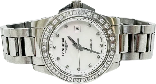 Title: Conquest
Brand: Longines
Model: Conquest
Ref: L3.258.0.89.6
Category: Dress
Diameter: 30mm
Functions: Dato
Year:
Price: 8199
Condition: 7.0
Dial Color: Hvid
Strap: Metal
Case material: Stål
Gender: Dame
Match: 100.0%
Billedet er ejet af Chrono Collective (501313) Et Longines ur