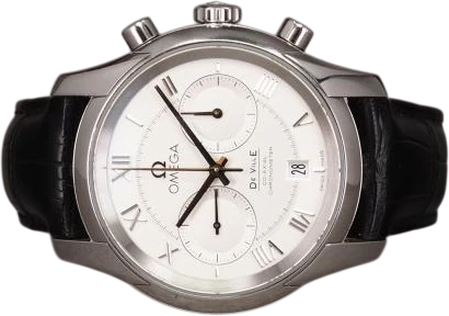 Title: De Ville Hour Vision Co-Axial 42mm
Brand: Omega
Model: De Ville Hour Vision Co-Axial Chronograph
Ref: 431.13.42.51.02.001
Category: Dress
Diameter: 42mm
Functions: Kronograf, Dato
Year: 2015
Price: 30000
Condition: 8.0
Dial Color: Hvid
Strap: Læder
Case material: Stål
Gender: Herre
Match: 100.0%
Billedet er ejet af Chrono (298393) Et Omega ur