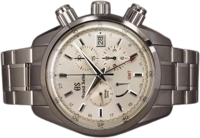 Title: Chronograph GMT Spring Drive
Brand: Grand Seiko
Model: Spring Drive Chronograph GMT
Ref: SBGC201
Category: Sport
Diameter: 43mm
Functions: Kronograf, GMT, Dato
Year: 2018
Price: 42000
Condition: 9.0
Dial Color: Hvid
Strap: Metal
Case material: Stål
Gender: Herre
Match: 100.0%
Billedet er ejet af Chrono (311835) Et Grand Seiko ur