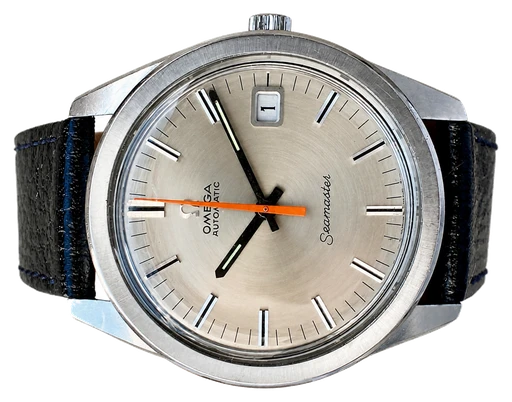 Titel: Vintage Seamaster Jumbo (Nyhed)
Mærke: Omega
Model: Seamaster Jumbo
Ref.: null
Årgang: 1972
Tilbehør:
Stand: 9.5 (Brugt)
Pris: 14.995 kr.
Diameter: 36mm
Funktioner: Dato
Skivefarve: Grå
Rem: Læder
Kassemateriale: Stål
Kategori: Sport
Køn: Unisex
Match: 100.0%
Billedet ejes af Cph Vintage Watches (1155425) Et Omega ur