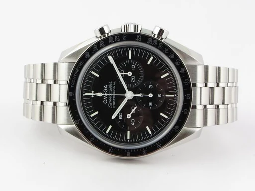 Title: Speedmaster Pro 310.30.42.50.01.002
Brand: Omega
Model: Speedmaster Professional
Ref: 310.30.42.50.01.002
Category: Racing
Diameter: 42mm
Functions: Kronograf
Year: 2021
Price: 44990
Condition: 9.0
Dial Color: Sort
Strap: Metal
Case material: Stål
Gender: Herre
Match: 100.0%
Billedet er ejet af Dreamwatch (282442) Et Omega ur