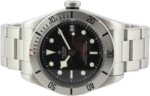 Title: Black Bay 79730
Brand: Tudor
Model: Black Bay
Ref: 79730
Category: Dykker
Diameter: 41mm
Functions: Dato
Year: 2017
Price: 22990
Condition: 8.0
Dial Color: Sort
Strap: Metal
Case material: Stål
Gender: Herre
Match: 100.0%
Billedet er ejet af Dreamwatch (280452) Et Tudor ur
