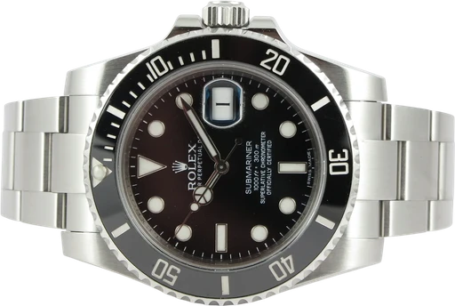 Titel: Submariner 116610LN (Nyhed)
Mærke: Rolex
Model: Submariner
Ref.: 116610LN
Årgang: 2012
Tilbehør: Boks og Papirer
Stand: 9.0 (Brugt)
Pris: 77.990 kr.
Diameter: 40mm
Funktioner: Dato
Skivefarve: Sort
Rem: Metal
Kassemateriale: Stål
Kategori: Dykker
Køn: Herre
Match: 100.0%
Billedet ejes af Dreamwatch (1127340) Et Rolex ur