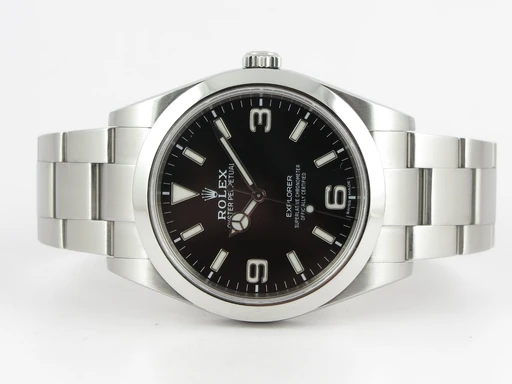 Title: Explorer 39 214270
Brand: Rolex
Model: Explorer 39
Ref: 214270
Category: Sport
Diameter: 39mm
Functions: Dato
Year: 2012
Price: 49990
Condition: 9.0
Dial Color: Sort
Strap: Metal
Case material: Stål
Gender: Herre
Match: 100.0%
Billedet er ejet af Dreamwatch (332620) Et Rolex ur